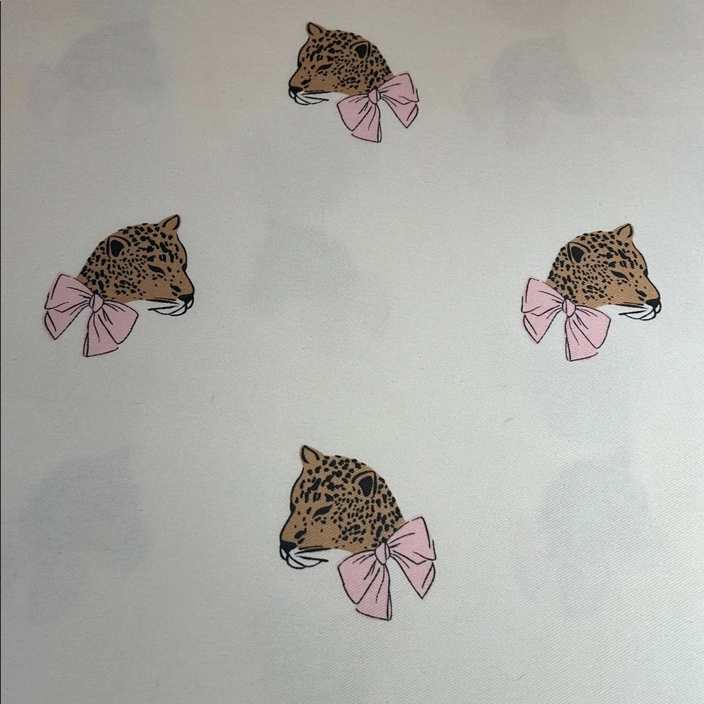 Kate Spade Leopard Head Toss Shower Curtain